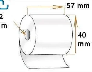 Pinrollen 57x40x12 mm thermo