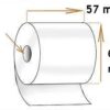 Kassarollen 57x65x12 mm, thermo, 50 rollen - Afbeelding 2