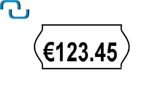 Unieservice, 1 regelige prijstang