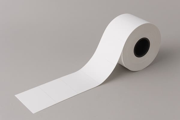 Linerless etiketten
